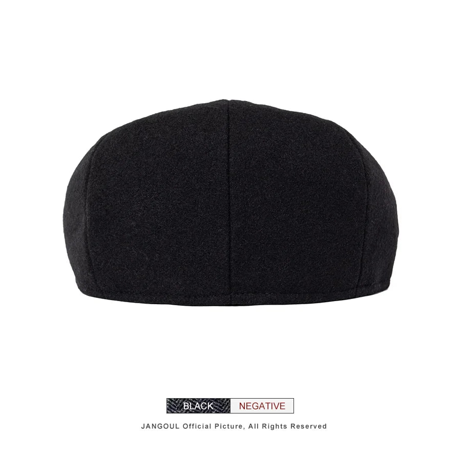 CowLost | jangoul-driving-flat-caps-men-herringbone-wool-blend-fall-newsboy-caps |12