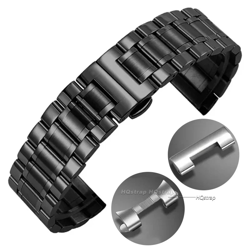 CowLost | product_id-stainless-steel-curved-end-watchband-12-24mm-metal-bracelet-with-folding-clasp |10