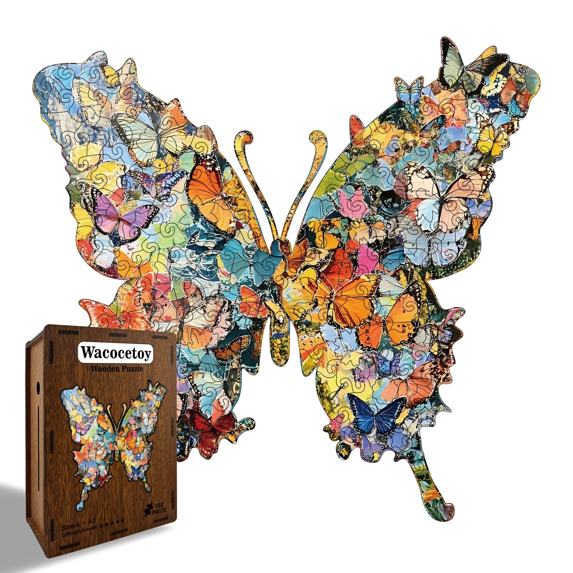 CowLost | product_id-162-piece-wooden-butterfly-jigsaw-puzzle-with-savings-box-for-adults-and-kids |1