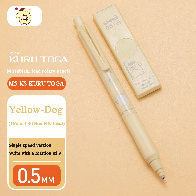 CowLost | product_id-uni-m5-ks-kuru-toga-mechanical-pencil-0-5mm-self-rotating-lead-black-technology |13
