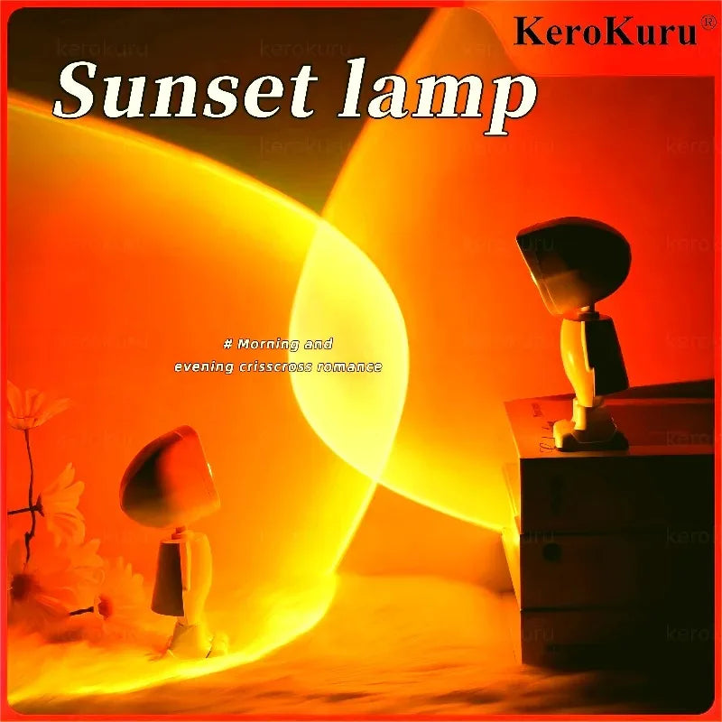 CowLost | product_id-astronaut-robot-rainbow-sunset-rechargeable-projection-night-light |5