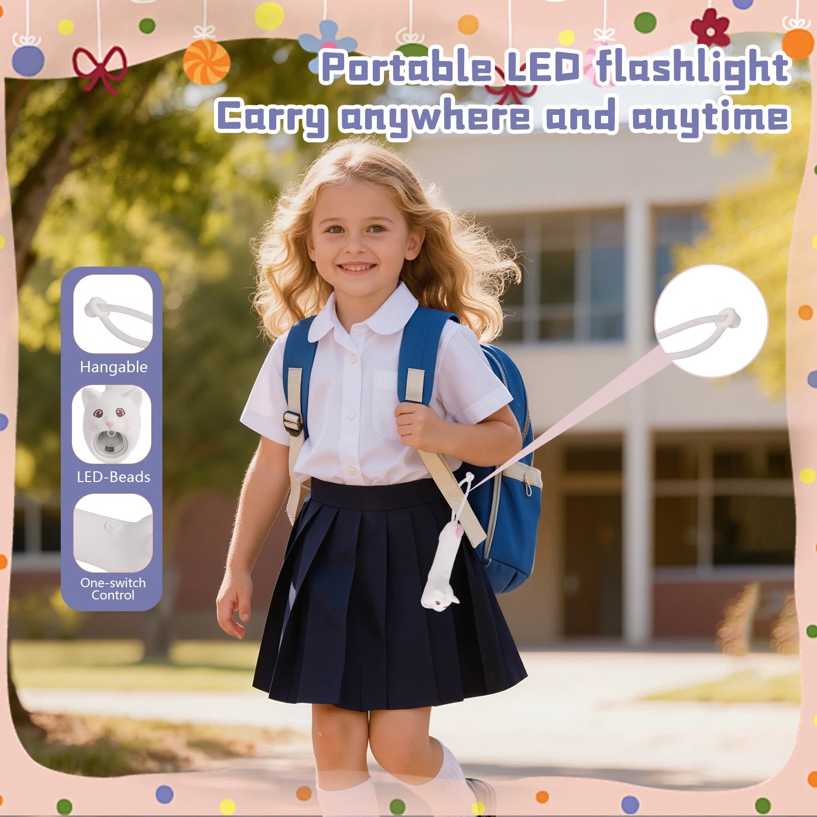 CowLost | product_id-silicone-usb-rechargeable-led-flashlight-portable-dinosaur-sea-turtle-rabbit-kitten-torch-for-kids |5