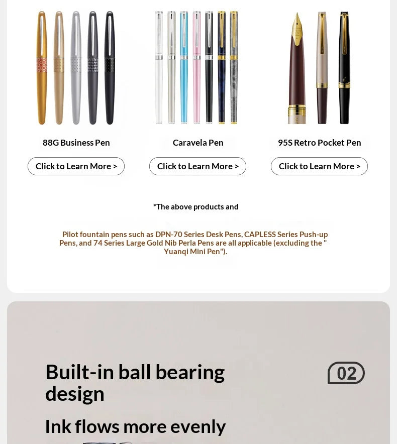 CowLost | product_id-pilot-con-40-rotary-con-70-press-type-high-capacity-leak-proof-ink-converters-for-smile-78g-88g-princess-fountain-pens |12