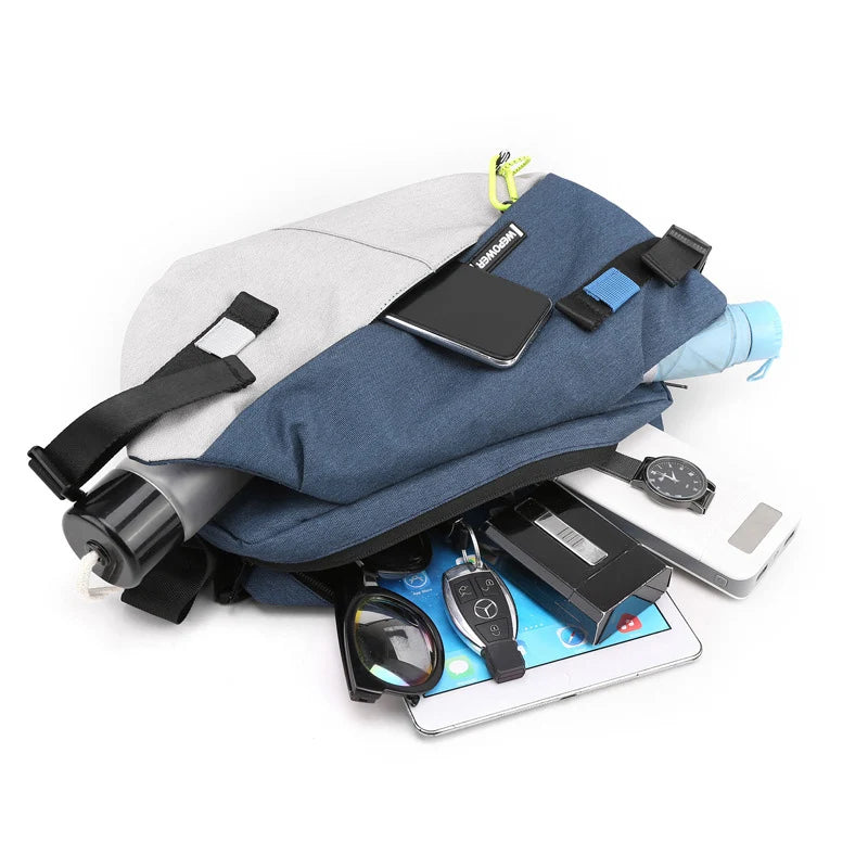 CowLost | uncategorized-high-quality-nylon-panelled-waist-packs-unisex-chest-crossbody-bag |21