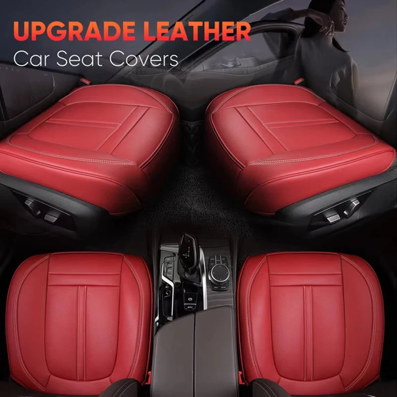 CowLost | pu-leather-car-seat-cushion-four-season-car-cushion-pad-mat |2
