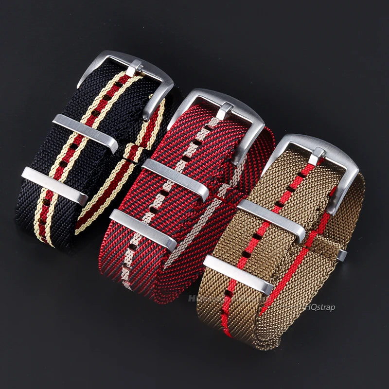 CowLost | product_id-premium-nylon-watch-band-18-22mm-for-seiko-rolex-casio-tudor-military-fabric-strap-unisex |5