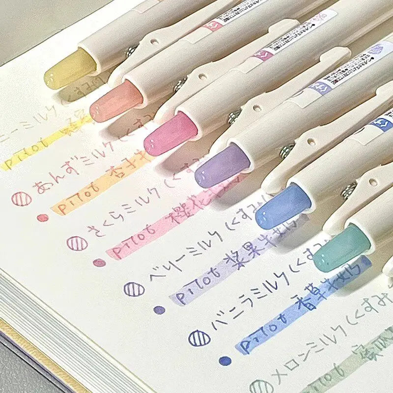 CowLost | product_id-pilot-juice-milky-pastel-gel-pens-0-5mm-retractable-multi-color-smooth-glide-japanese-quality |5