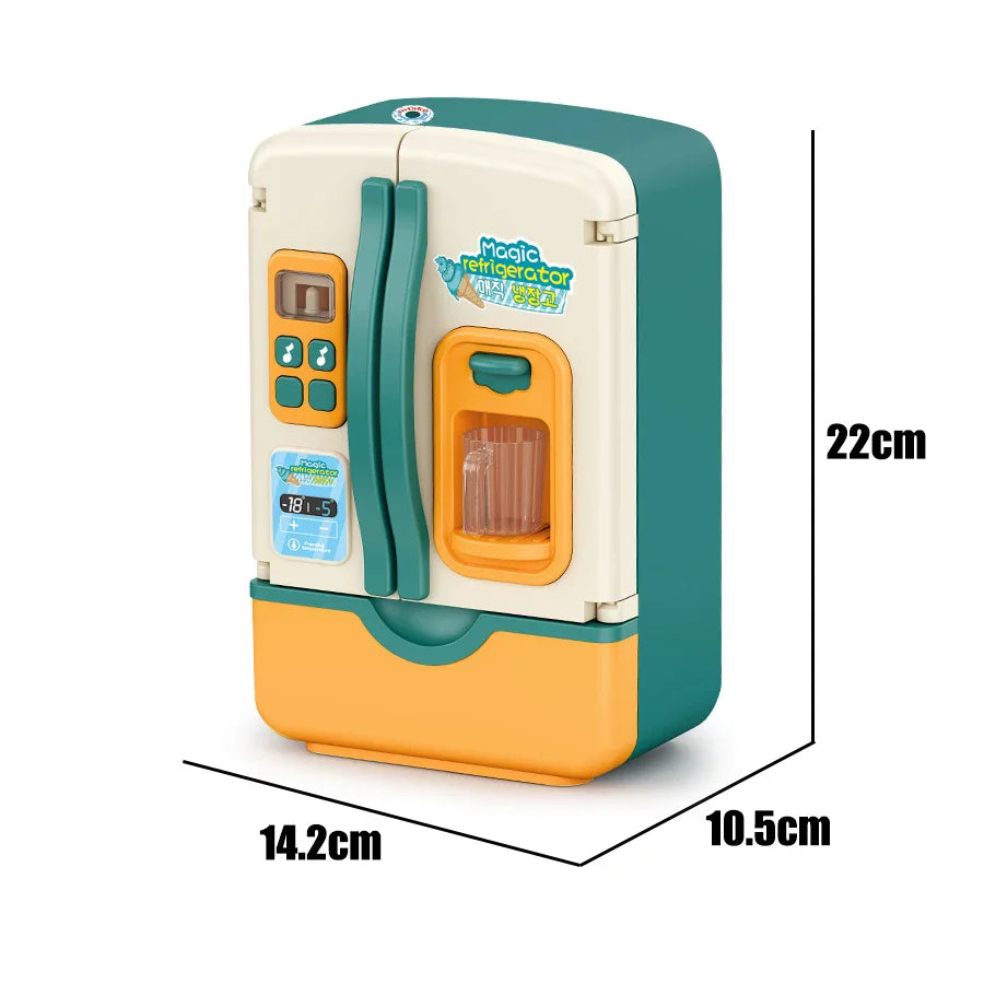 CowLost | fencing-barriers-kids-mini-electric-double-door-play-refrigerator-toy |8