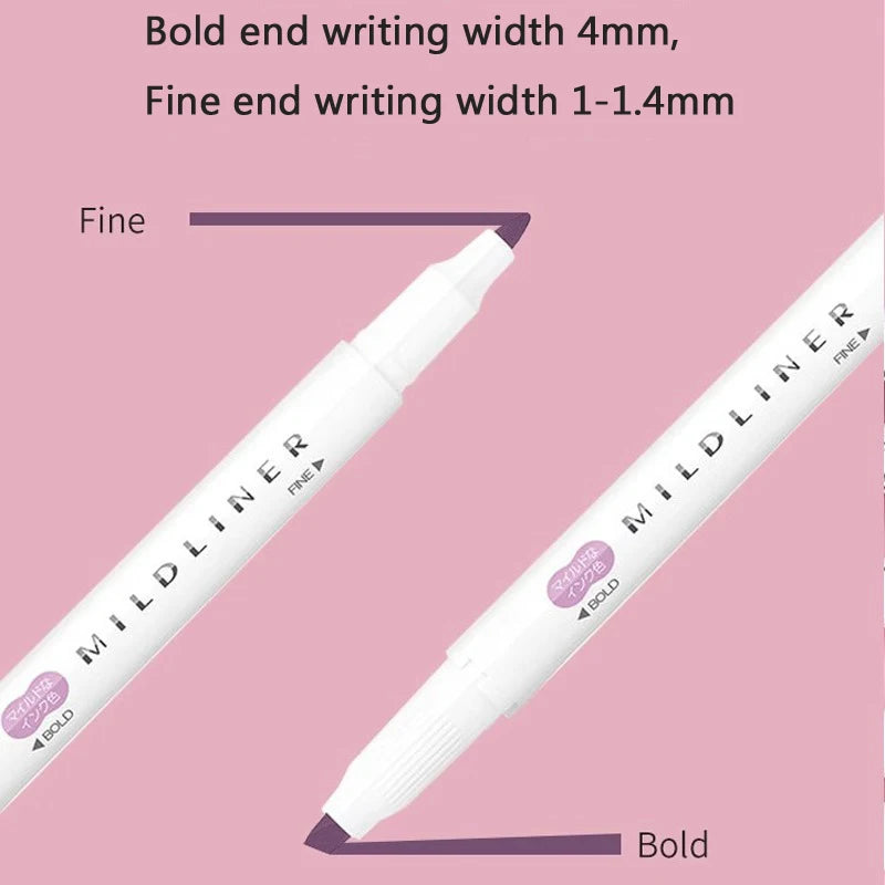 CowLost | product_id-zebra-wkt7-mildliner-dual-tip-highlighter-japanese-stationery-1pc |4