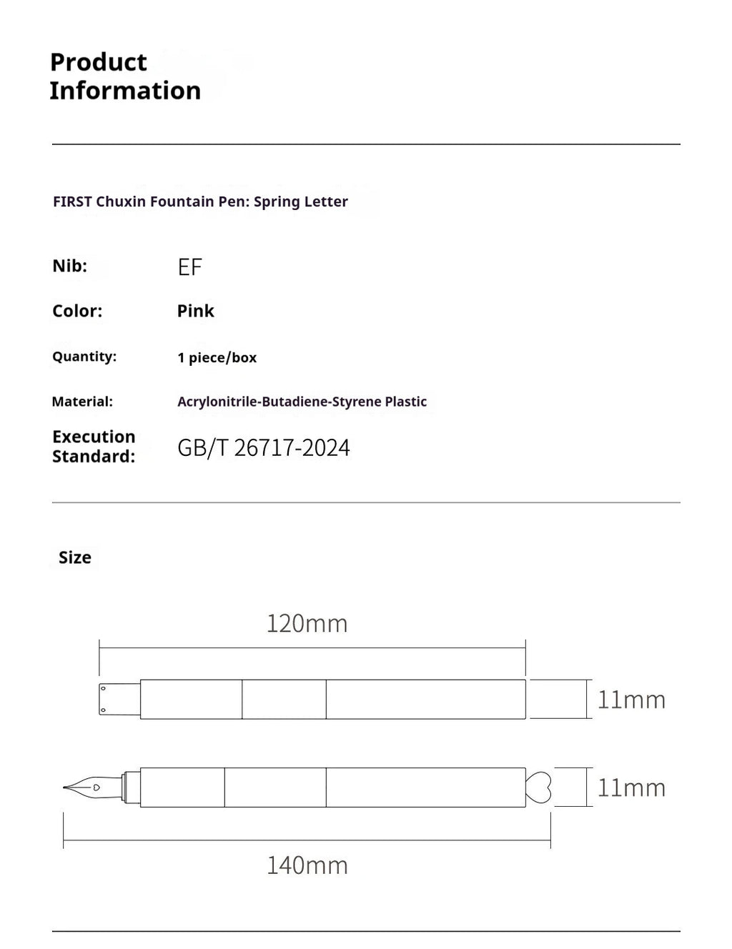 CowLost | product_id-kaco-heartfelt-ef-calligraphy-fountain-pen-with-replaceable-ink-smooth-writing-for-students-writers |17