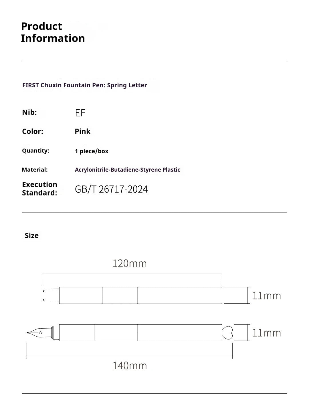 CowLost | product_id-kaco-heartfelt-ef-calligraphy-fountain-pen-with-replaceable-ink-smooth-writing-for-students-writers |17