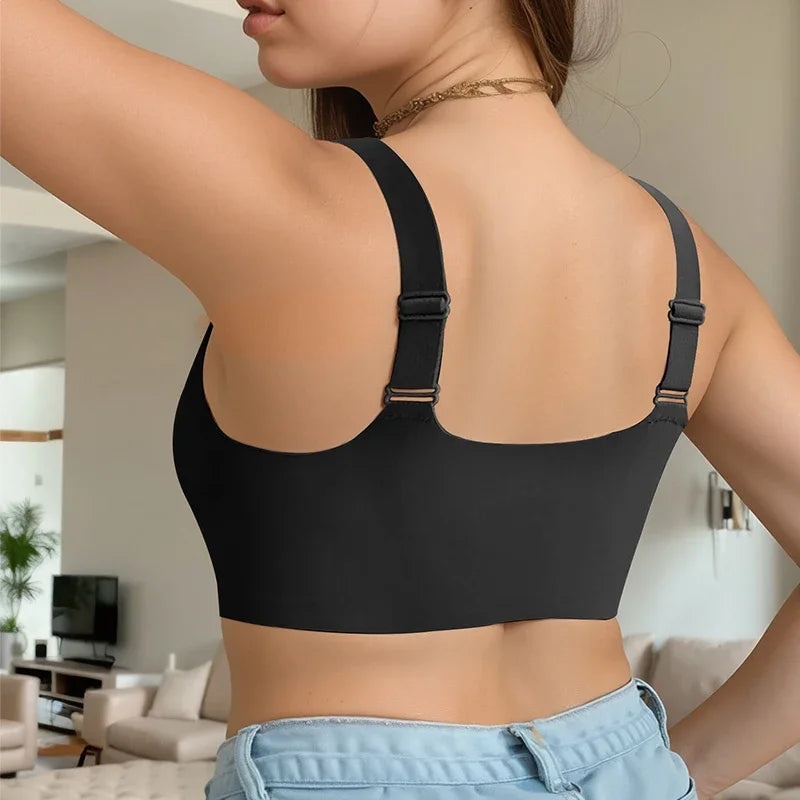CowLost | product_id-fallsweet-plus-size-womens-wireless-front-closure-seamless-thin-cup-bra |2