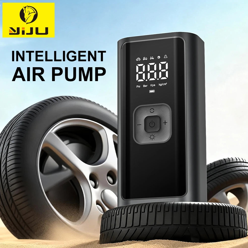 CowLost | ball-pumps-product_id-yiju-portable-rechargeable-digital-tire-air-compressor-inflator-for-car-bicycle-football-ball |2