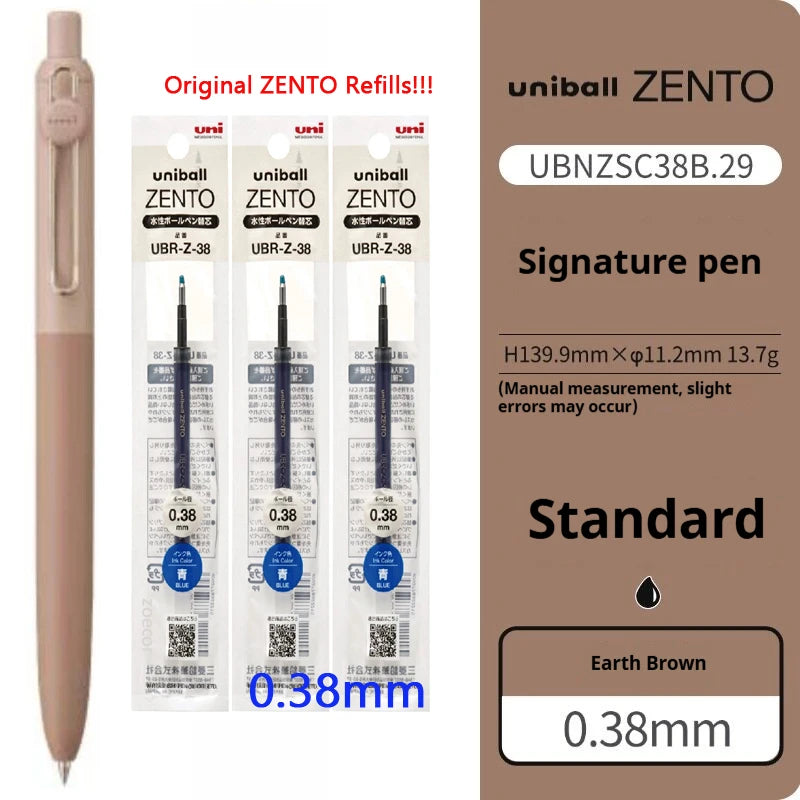 CowLost | product_id-uni-ball-zento-gel-pen-0-38-0-5-0-7mm-multi-color-water-based-ergonomic-grip-for-school-office |91