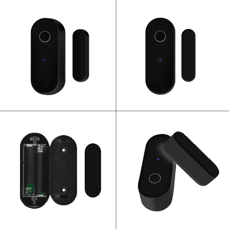 CowLost | zigbee-door-window-sensor-tuya-smart-life-app-remote-control-home-security-detector-anti-theft-alarm |6