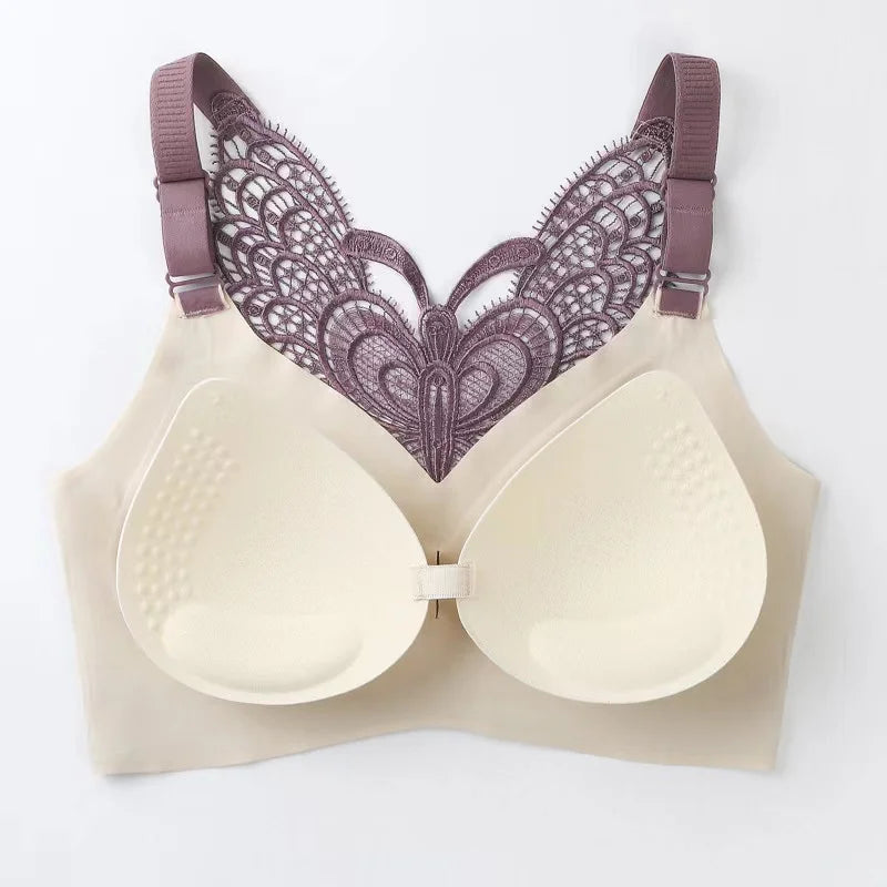 CowLost | product_id-seamless-large-size-womens-wire-free-shockproof-thin-cup-sports-bra-comfortable |3