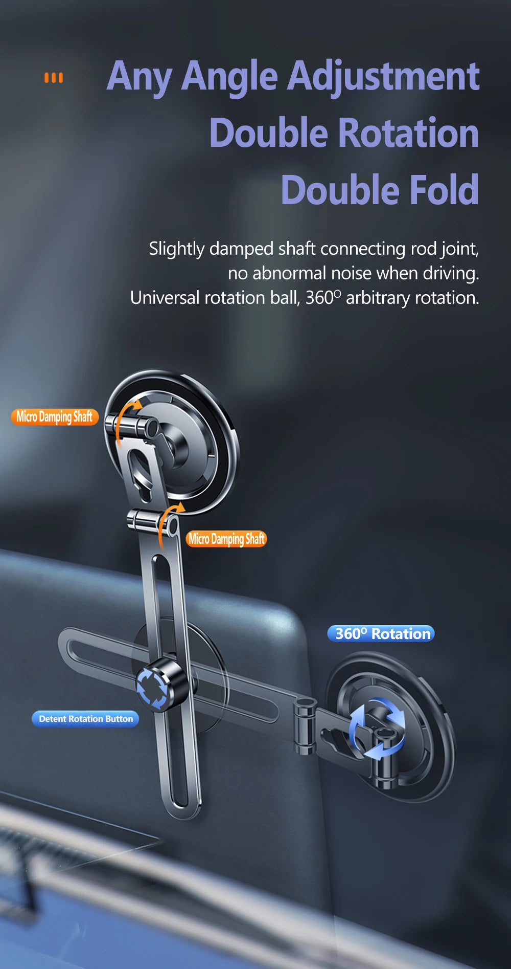 CowLost | product_id-magnetic-adjustable-foldable-telescopic-car-phone-holder-gps-mount-for-iphone-14-13-12-magsafe |20