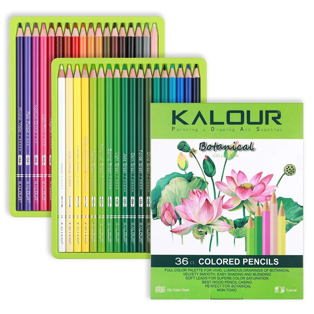 CowLost | product_id-kalour-36pcs-multi-color-oil-based-colored-pencils-for-landscape-botanical-drawing |2