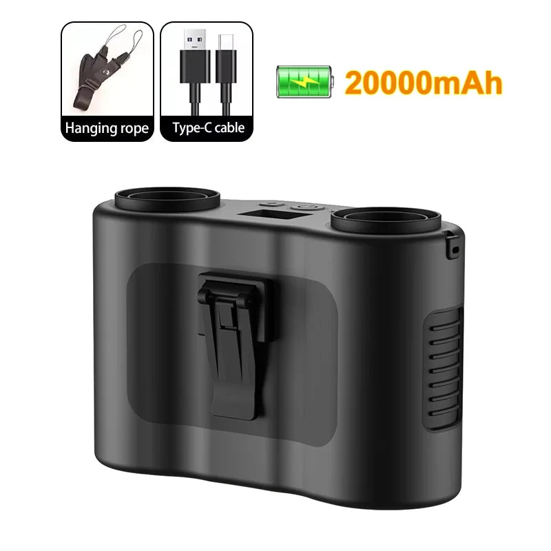 CowLost | binoculars-product_id-portable-usb-rechargeable-waist-clip-fan-with-dual-air-outlets-20000mah-battery |22