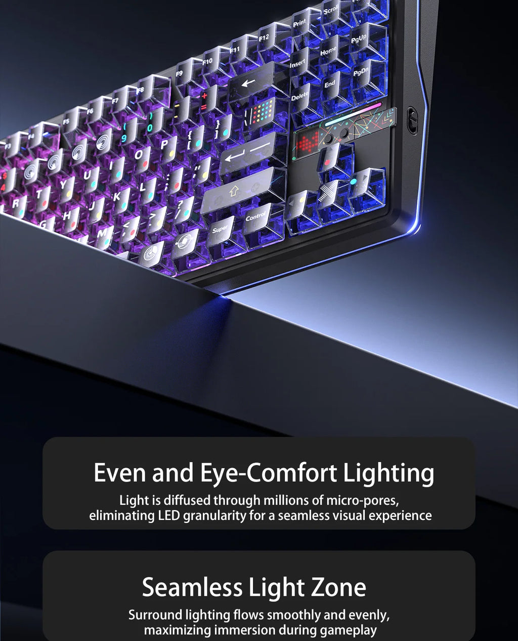 CowLost | aula-f87-pro-v2-mechanical-keyboard-3-modes-wireless-10000mah-long-battery-life |15