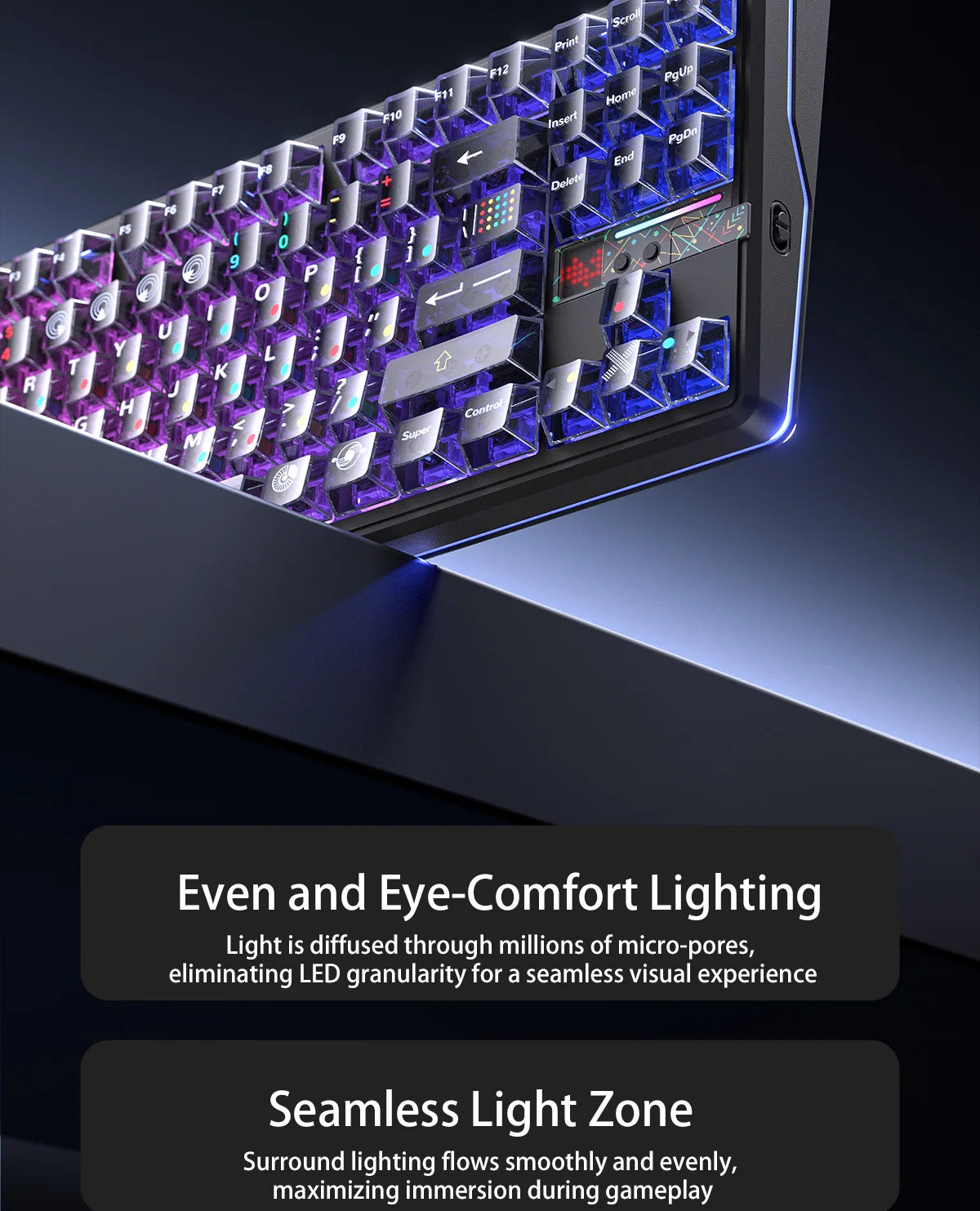 CowLost | aula-f87-pro-v2-mechanical-keyboard-3-modes-wireless-10000mah-long-battery-life |15