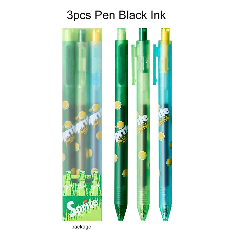 CowLost | product_id-kaco-coca-cola-fanta-0-5mm-black-ink-gel-pen-push-button-office-school-use |50