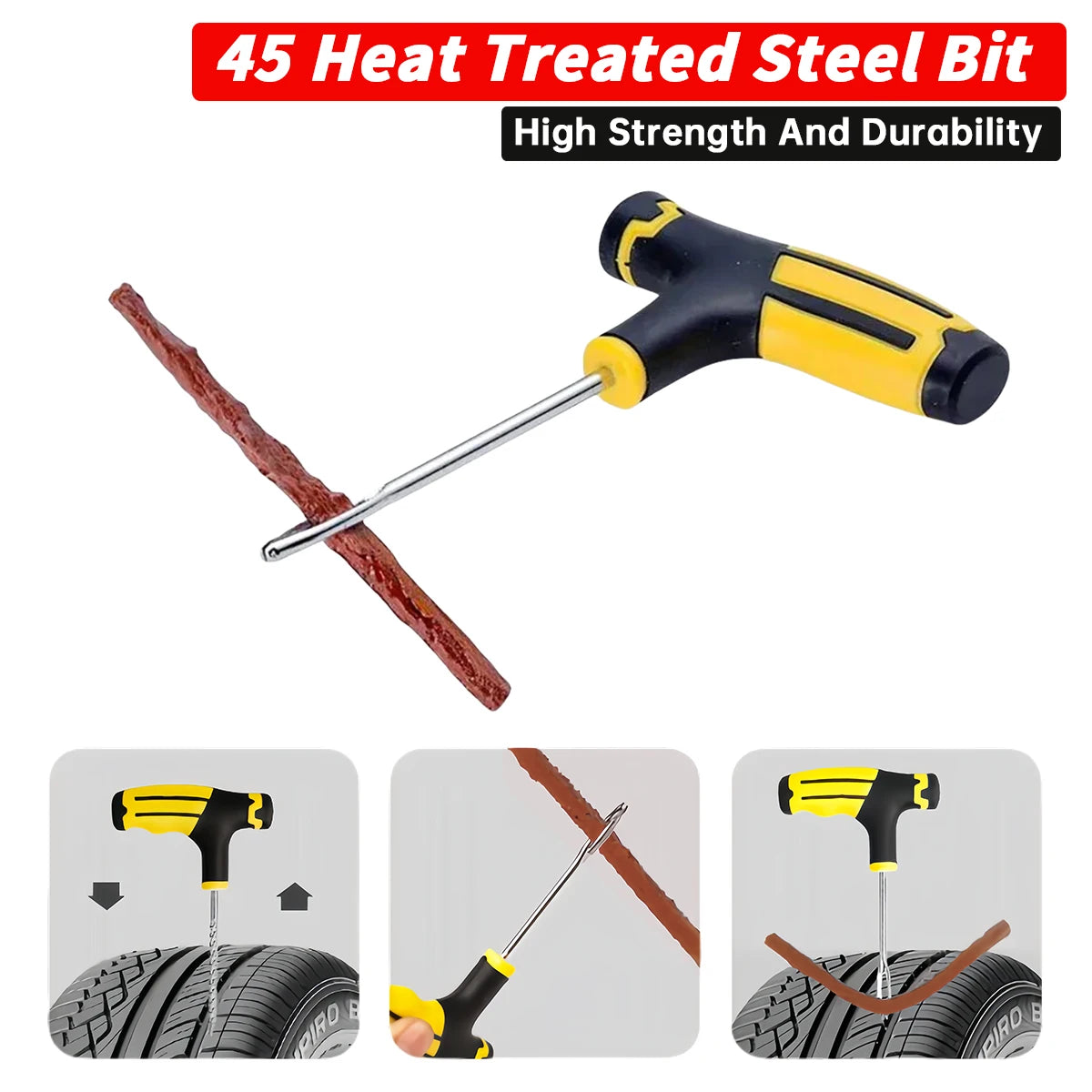 CowLost | car-tire-repair-kit-puncture-plug-tools |4