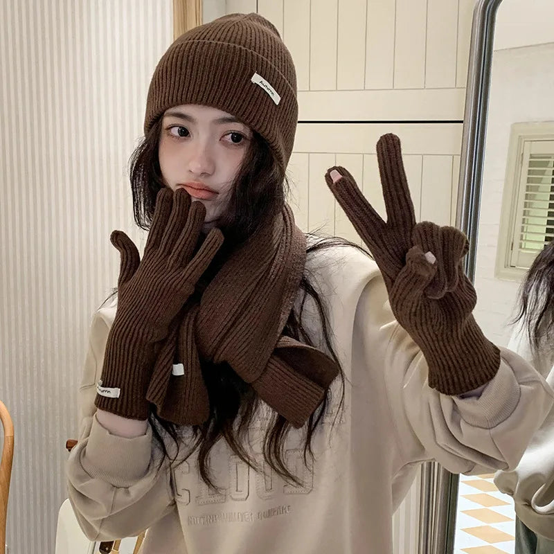 CowLost | knit-neck-scarf-gloves-caps-three-piece-set-for-women-men |23