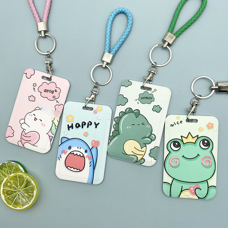 CowLost | uncategorized-student-card-cover-set-with-lanyard-and-badge-holder-cute-design |6