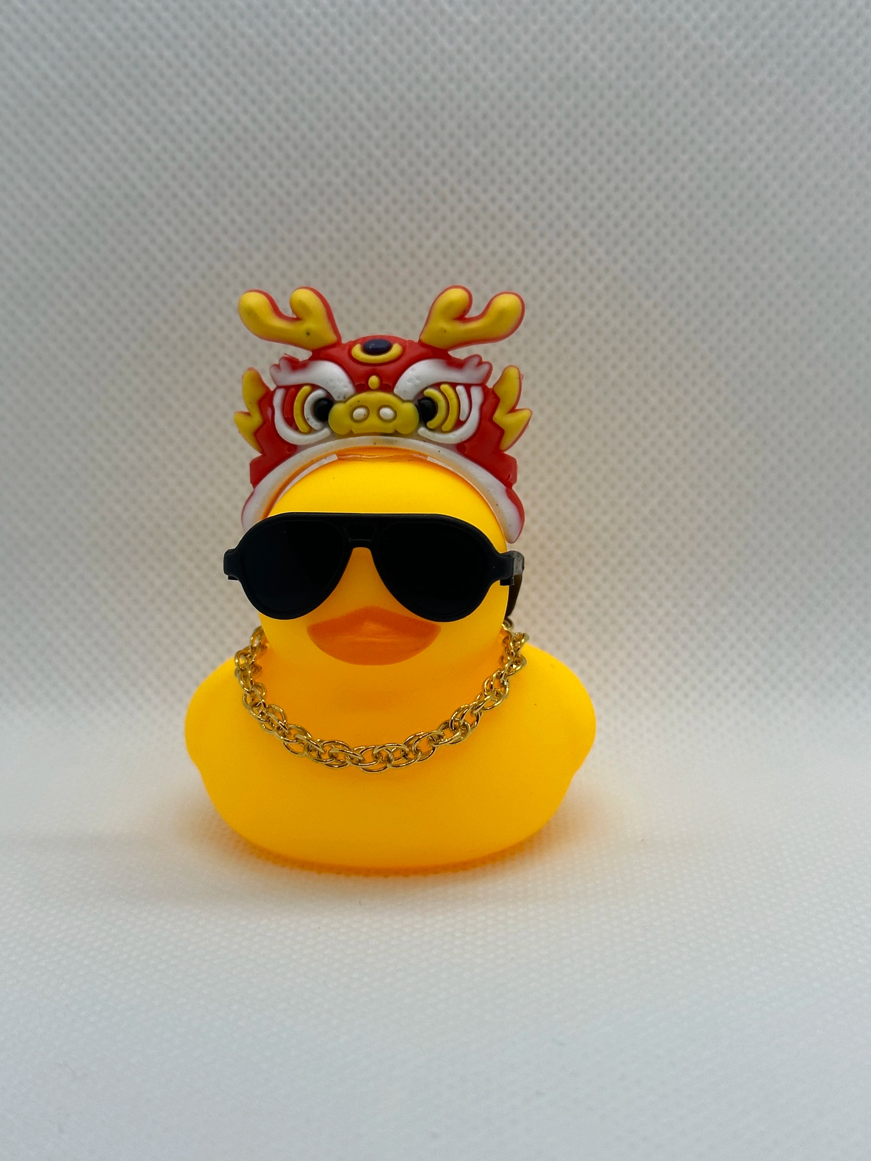 CowLost | product_id-yellow-rubber-duck-car-dashboard-ornament-with-mini-swim-ring-and-sun-hat-necklace |10