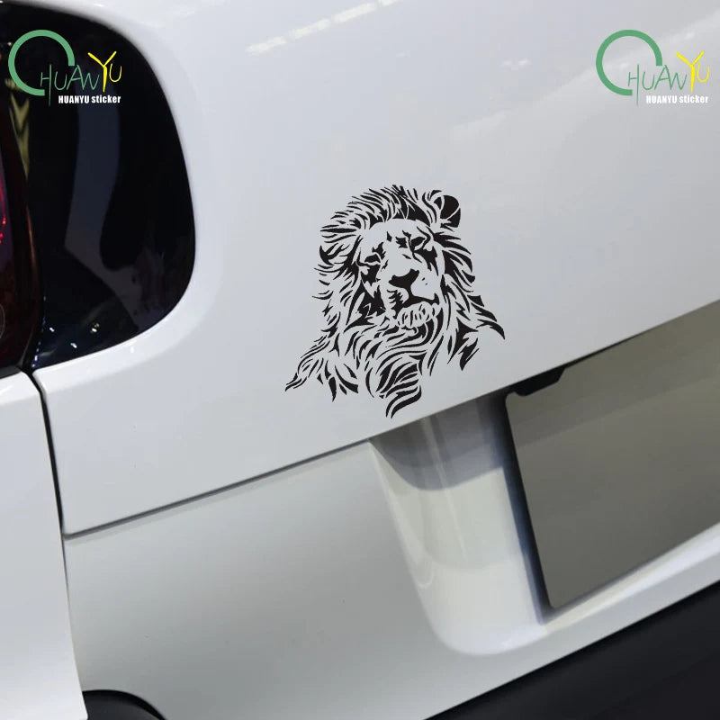 CowLost | personalized-hollow-out-lion-car-sticker |6