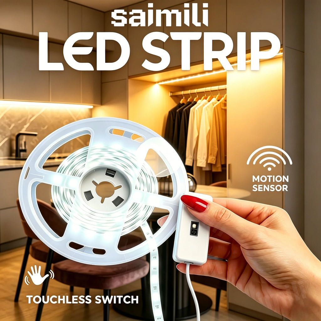 CowLost | tv-led-backlight-strips-bars-product_id-1m-usb-5v-led-strip-light-60-leds-m-gesture-control-dimmable-night-lamp |1