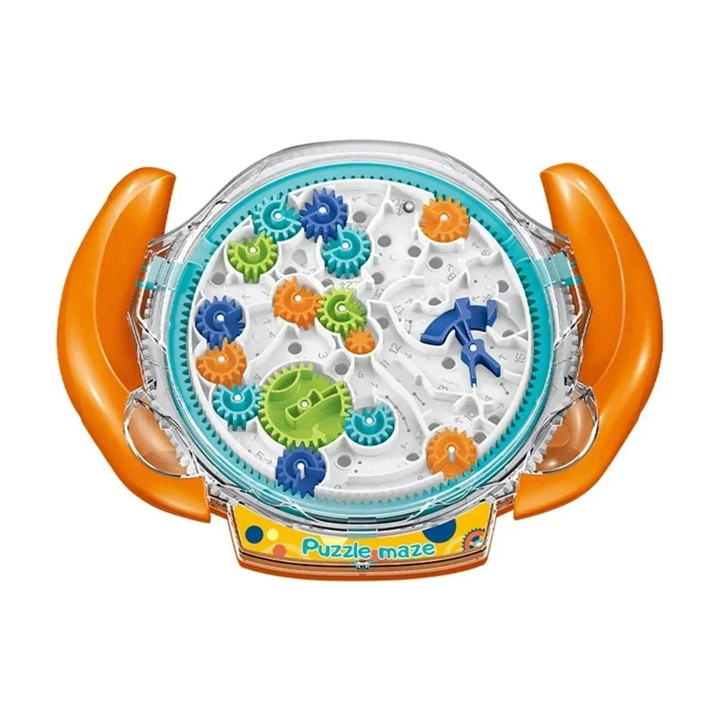 3D Gear Labyrinth Balance Ball Maze Puzzle Educational Toy for Kids Christmas Gift