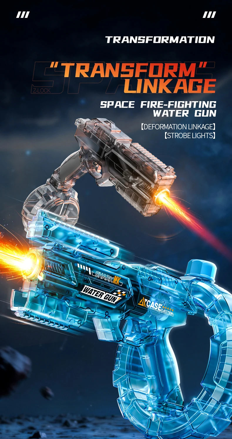 Automatic Electric High-Pressure Water Gun Toy for Outdoor Summer Fun