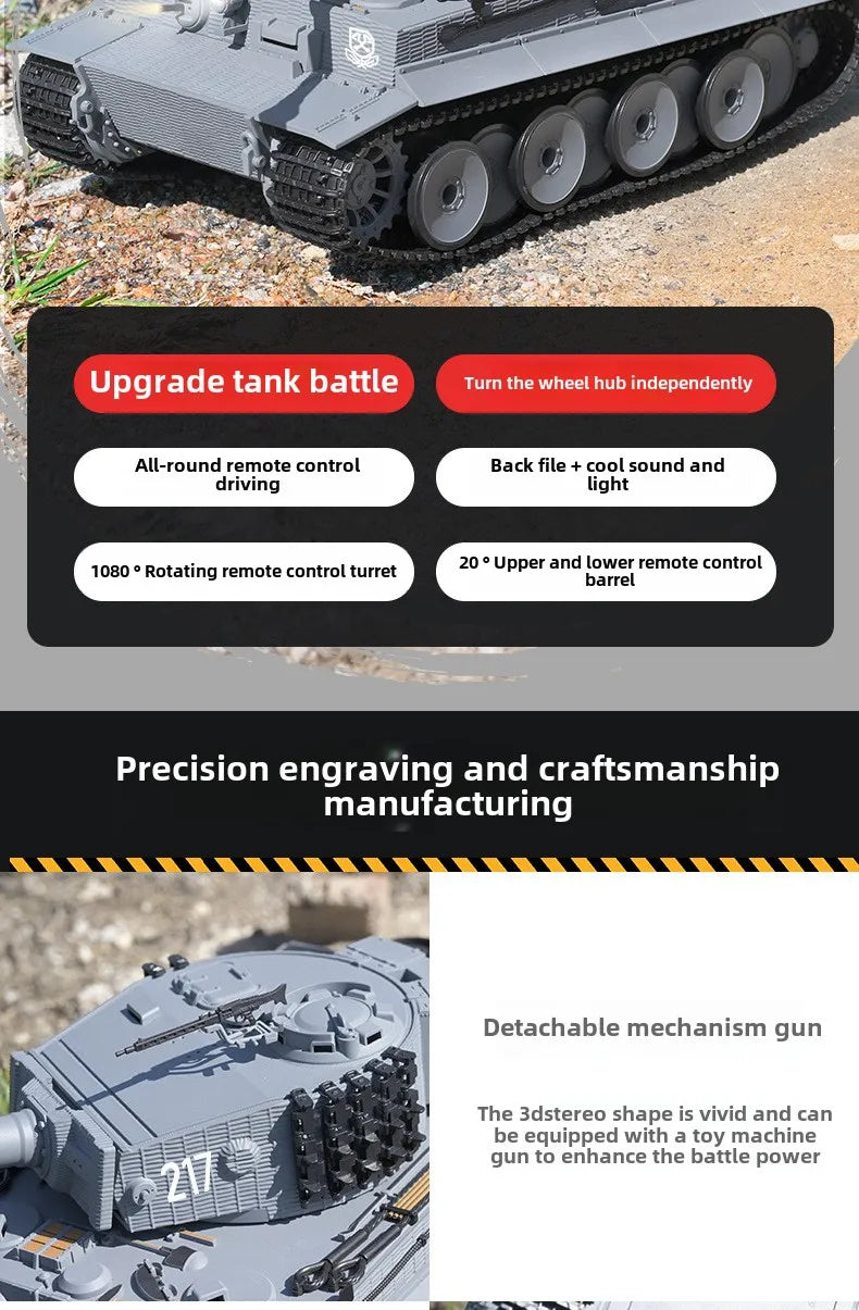 CowLost | intercom-accessories-taigen-1-24-rc-tiger-i-battle-tank-radio-control-toy |19