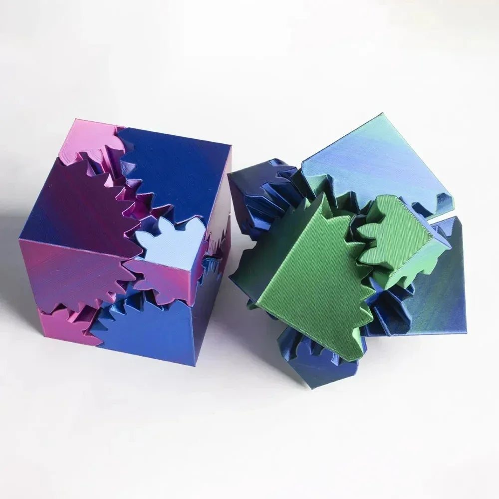 CowLost | product_id-3d-printed-rotating-gear-ball-cube-stress-relief-toy |8