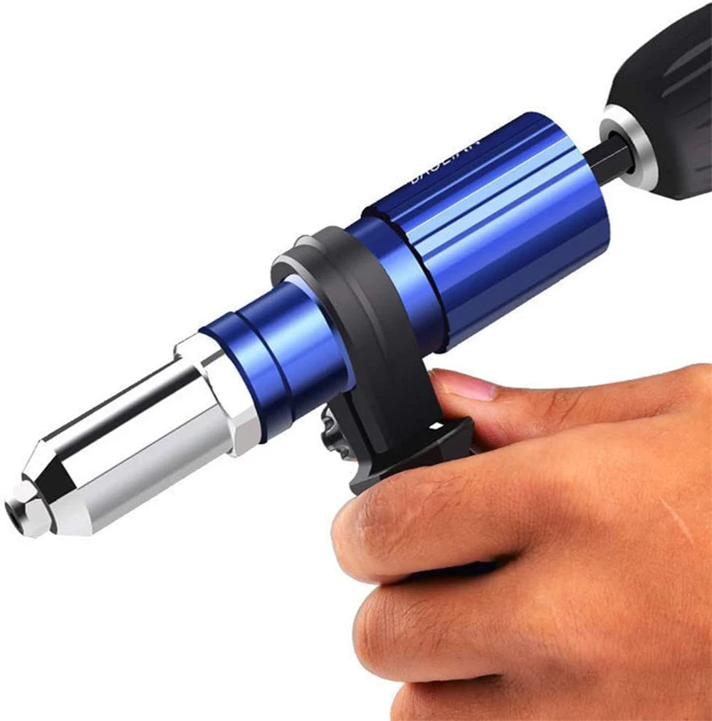 CowLost | electric-rivet-gun-adapter-2-4mm-4-8mm-rivet-nut-gun-drill-adapter-cordless-riveting-tool-insert-nut-pull-rivet-tool |7