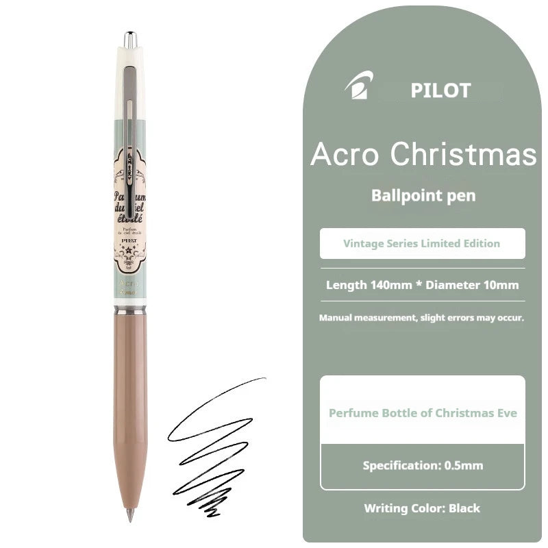 CowLost | product_id-pilot-acro-vintage-ballpoint-pen-limited-christmas-market-smooth-writing-oil-pen |19