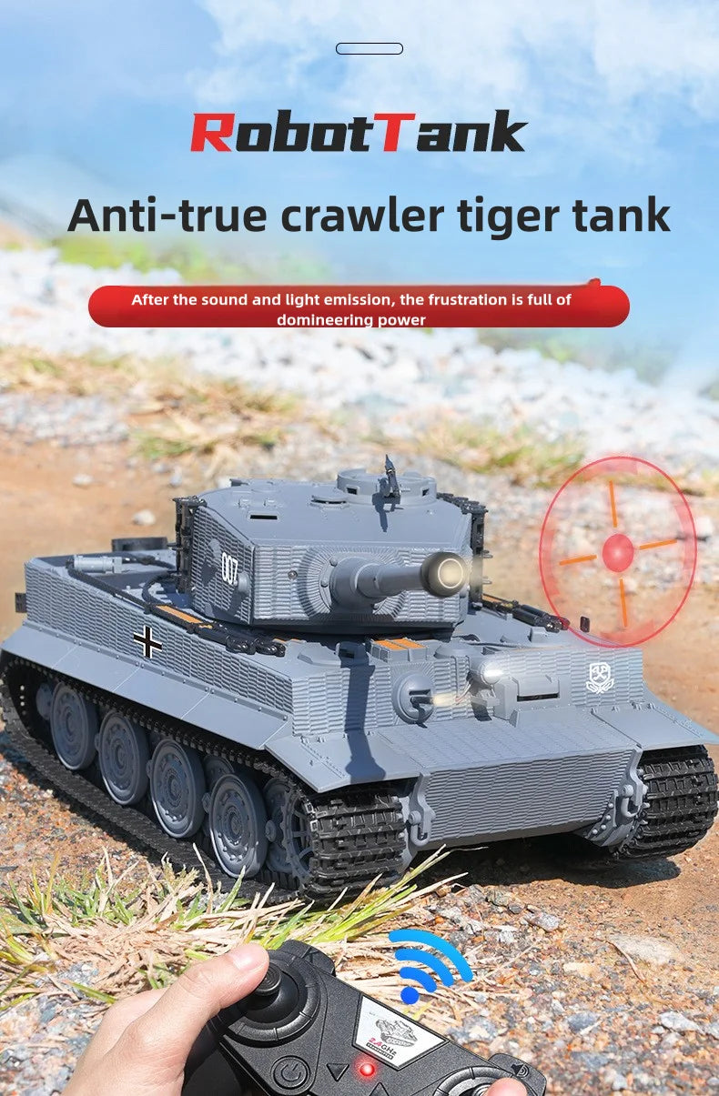 CowLost | intercom-accessories-taigen-1-24-rc-tiger-i-battle-tank-radio-control-toy |7