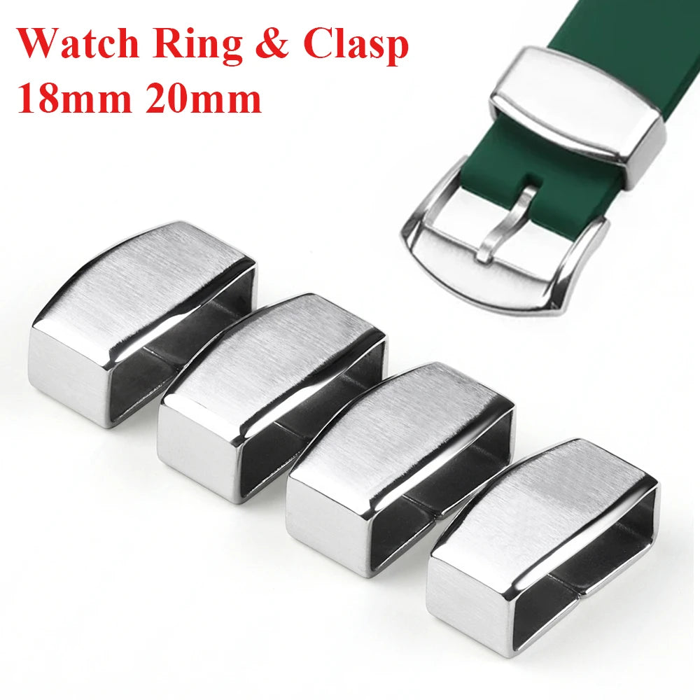 CowLost | rings-product_id-stainless-steel-watch-band-keeper-18mm-20mm-for-seiko-silicone-strap |1