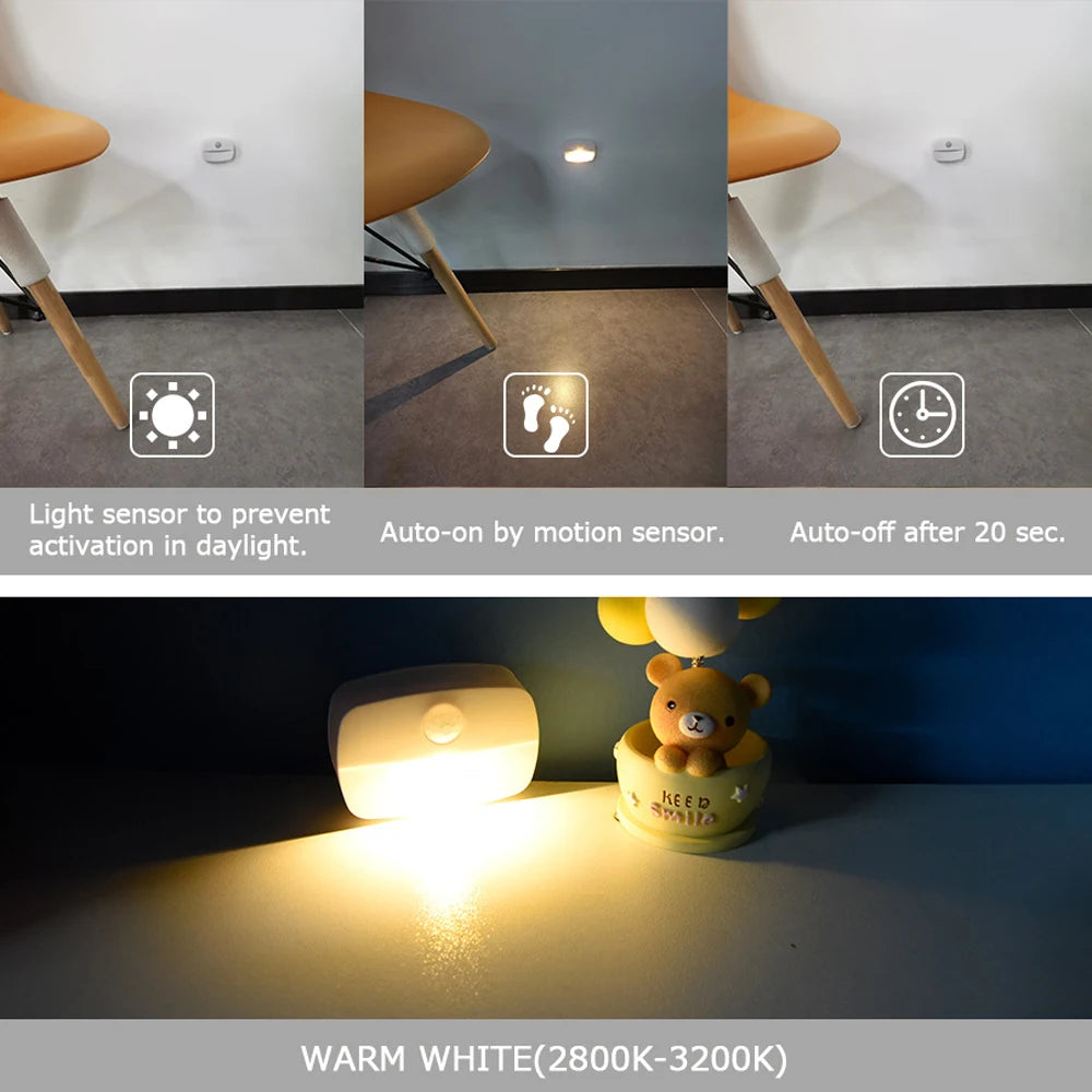 CowLost | motion-sensor-light-indoor-led-night-light-stick-on-nightlight-battery-operated-lights-for-hallway-stair-closet-bedroom-bathroom |20