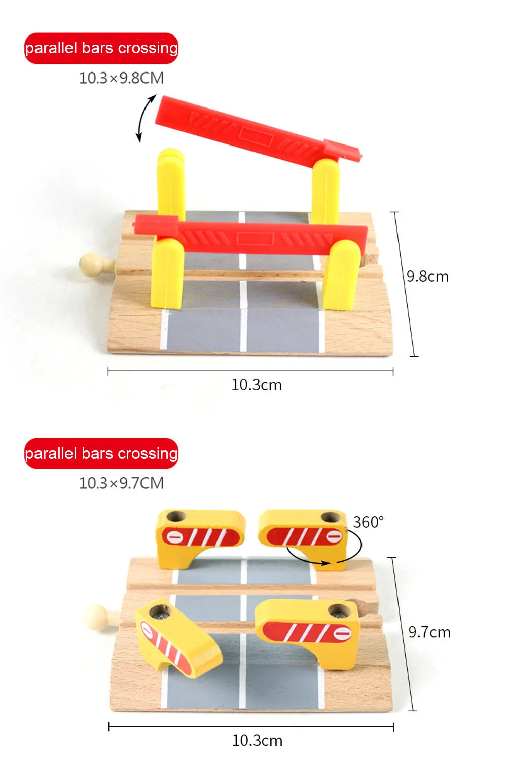CowLost | fencing-barriers-wooden-train-tracks-accessories-for-kids |10