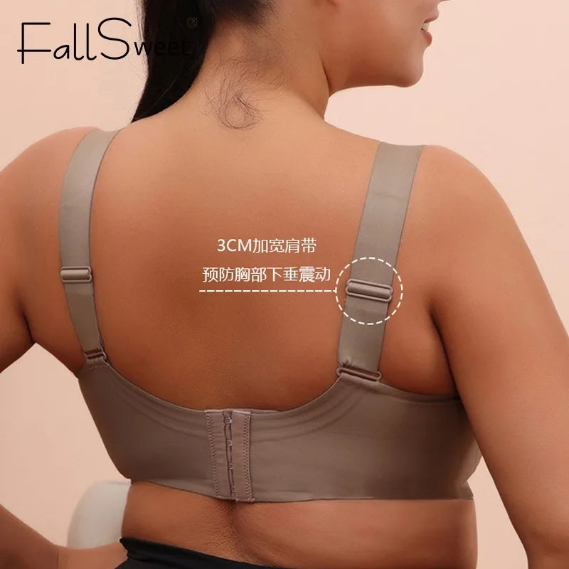 CowLost | product_id-fallsweet-plus-size-wireless-seamless-push-up-bra-for-women-supportive-sleep-yoga-sports-bralette |9
