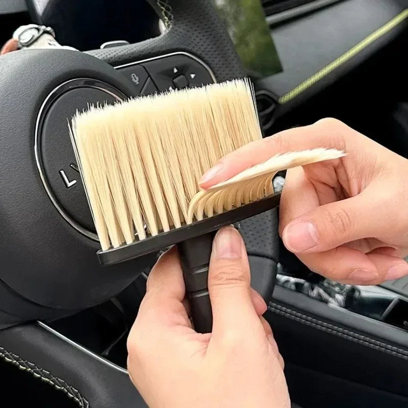 CowLost | car-wheel-tire-rim-cleaning-brush-portable-plush-car-wheel-hub-brush-washing-tool-car-detailing-care-dust-removal-brush-tools-1 |6