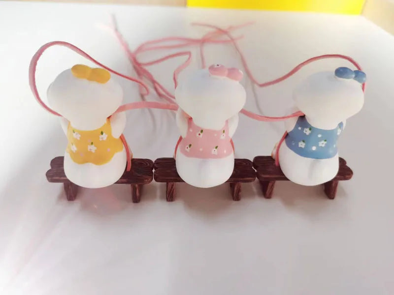 CowLost | product_id-gypsum-bowknot-duck-pendant-car-rearview-mirror-swing-gift |19