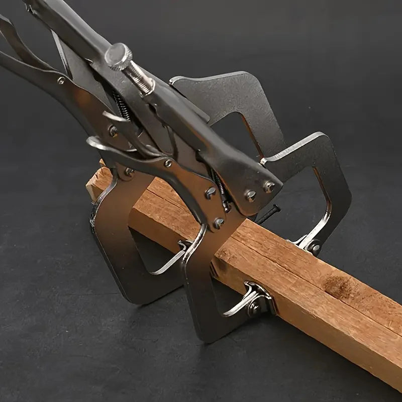 1pc 6.5/11 Inch Adjustable Locking Type C Pliers Welding Quick Grip Clamps Manual Clamping Tools For Pipes And Woodworking