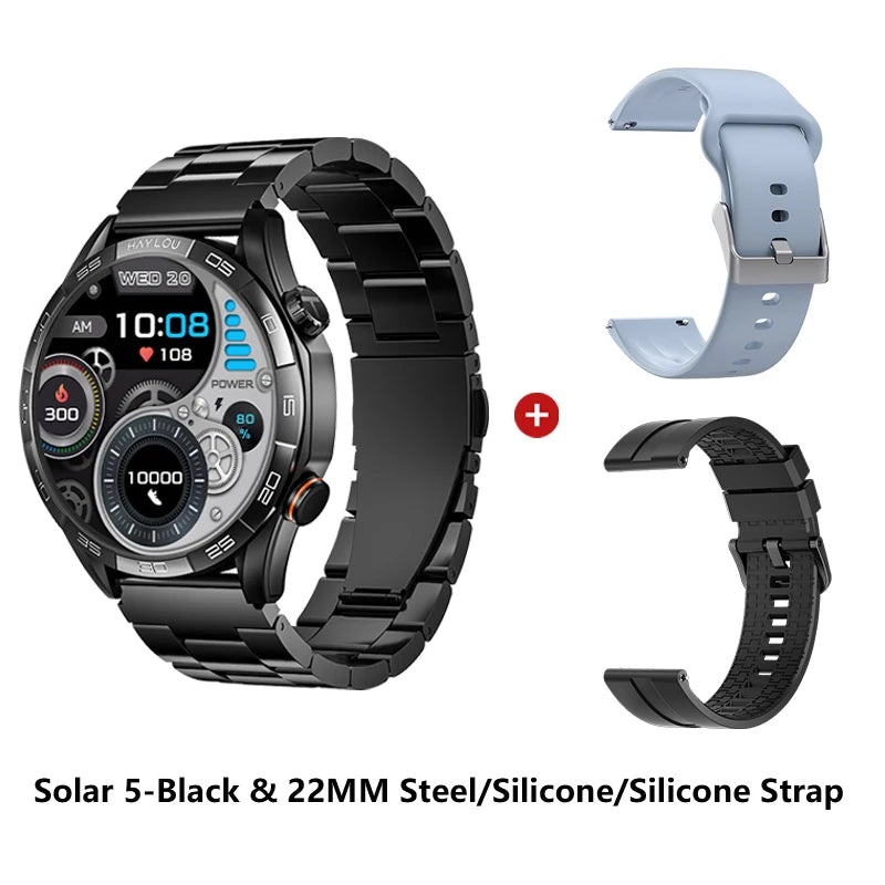 CowLost | haylou-solar-5-voice-calling-smartwatch-1-58-amoled-display |30