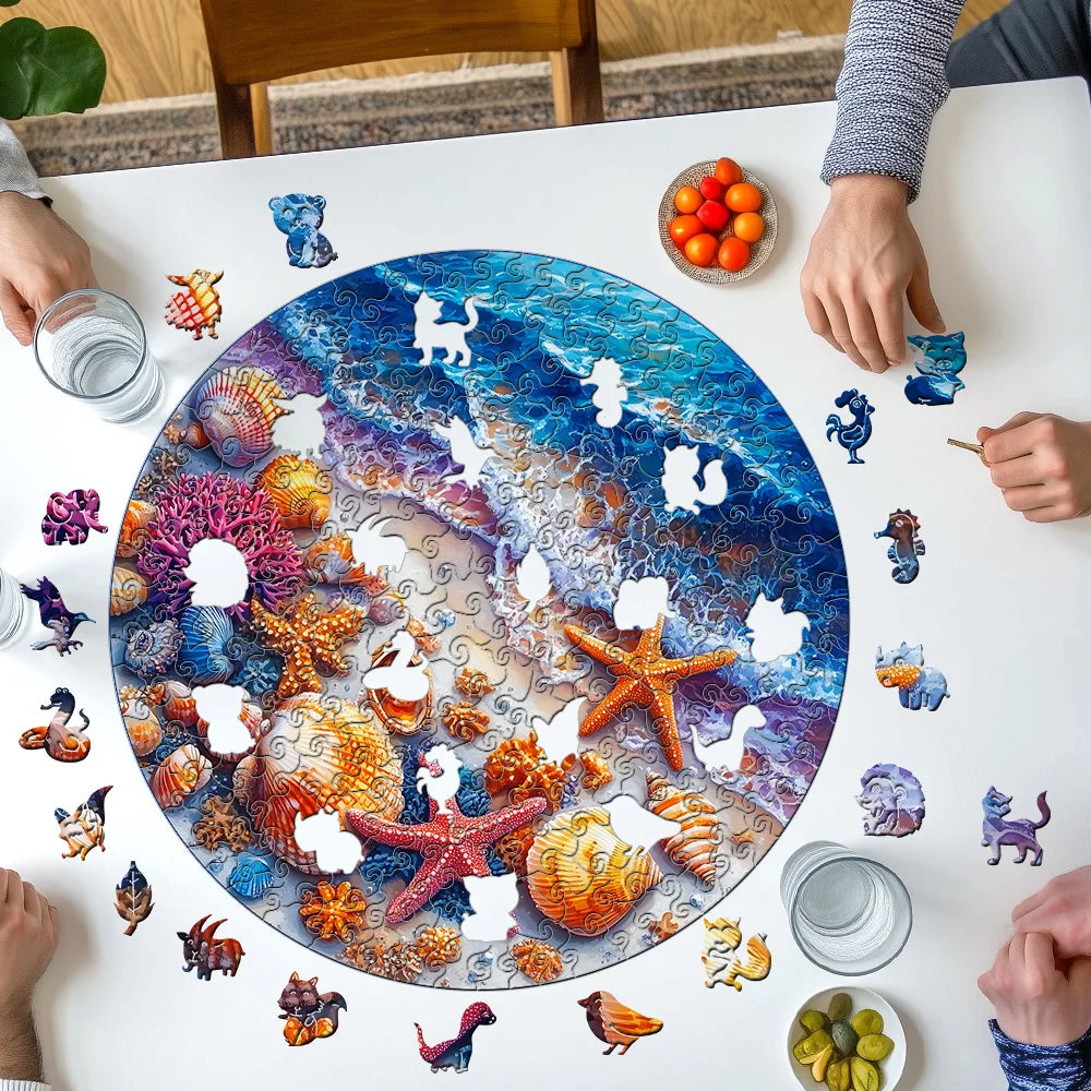 CowLost | product_id-wooden-beach-shell-jigsaw-puzzle-for-adults-birthday-gift |5
