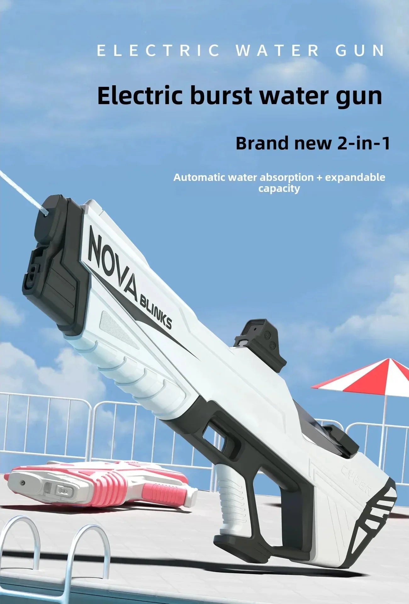 CowLost | product_id-electric-automatic-continuous-water-gun-large-capacity-outdoor-summer-toy-for-kids |6