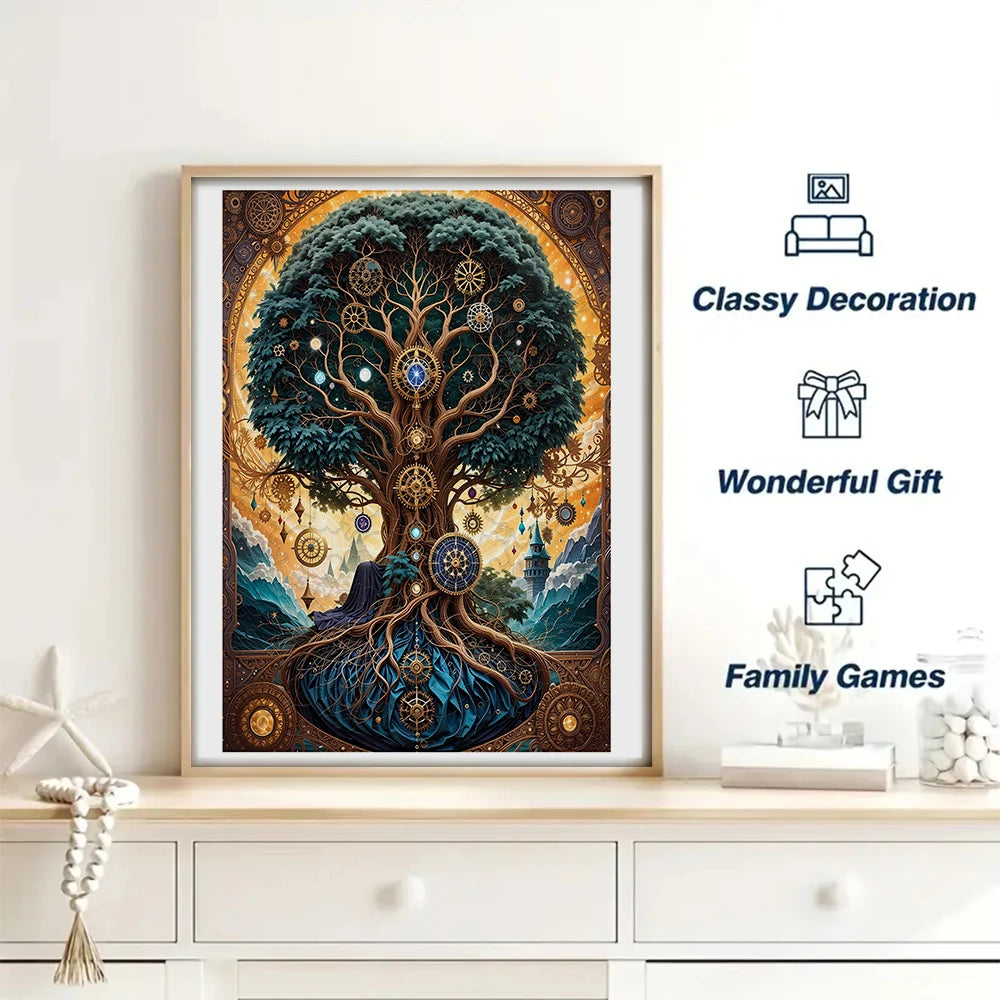 CowLost | product_id-colorful-tree-animal-wooden-jigsaw-puzzle-toy-christmas-gift |2